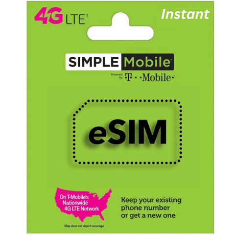 Simple Mobile eSIM Instant Activation