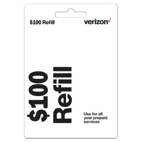 Verizon Wireless Prepaid Refill Top Up