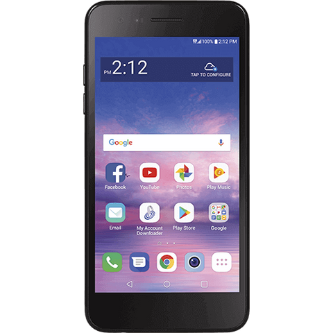 LG Rebel 4 - Simple Mobile - Black - PrePaid Phone Zone