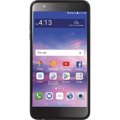 LG Premier Pro LTE - Page Plus - Black - PrePaid Phone Zone